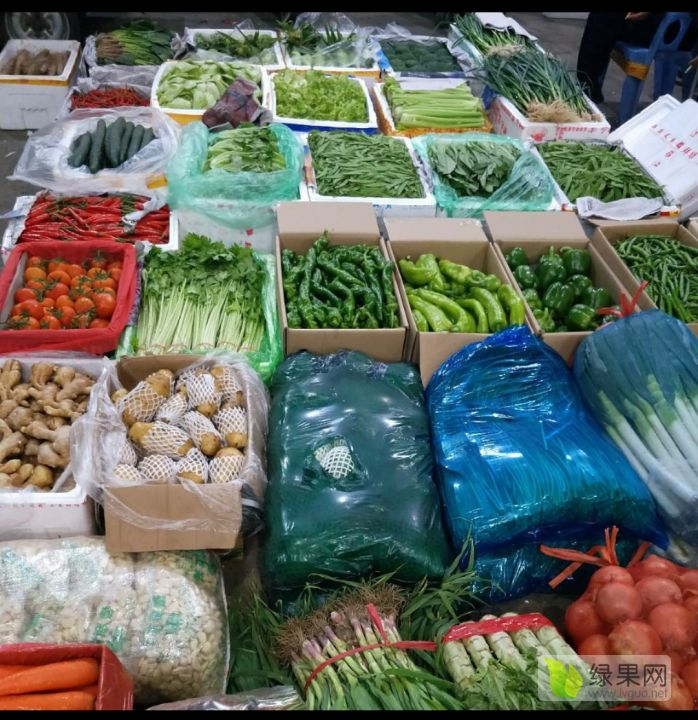 汕头农副产品批发市场中的'升裕蔬菜批发行' 白菜与甘蓝的集散枢纽